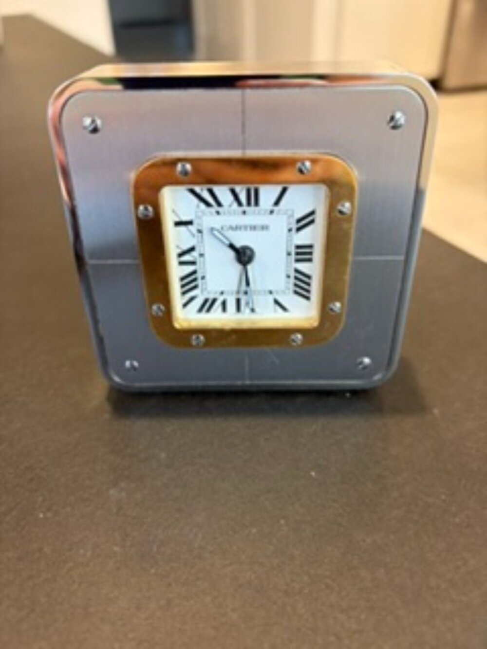 CARTIER SANTOS CLOCK